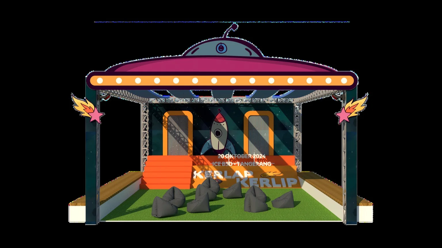 Kerlap Kerlip Fest — design visual