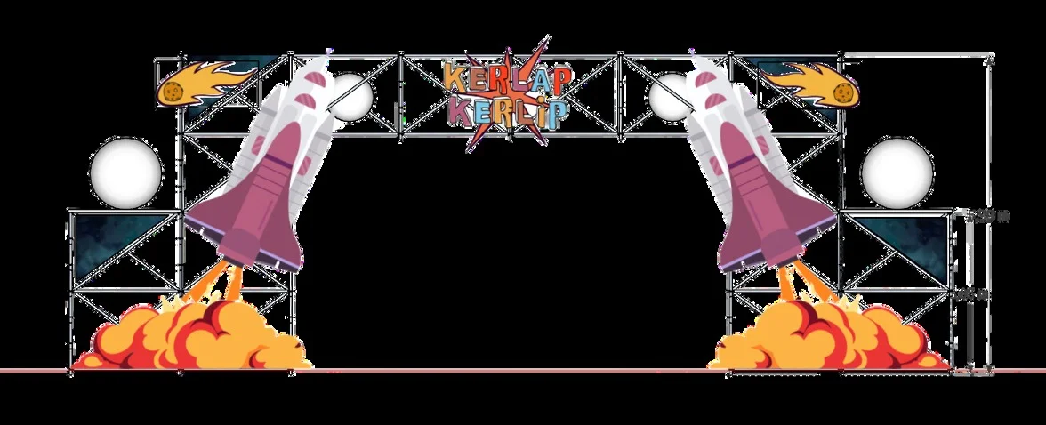 Kerlap Kerlip Fest — design visual