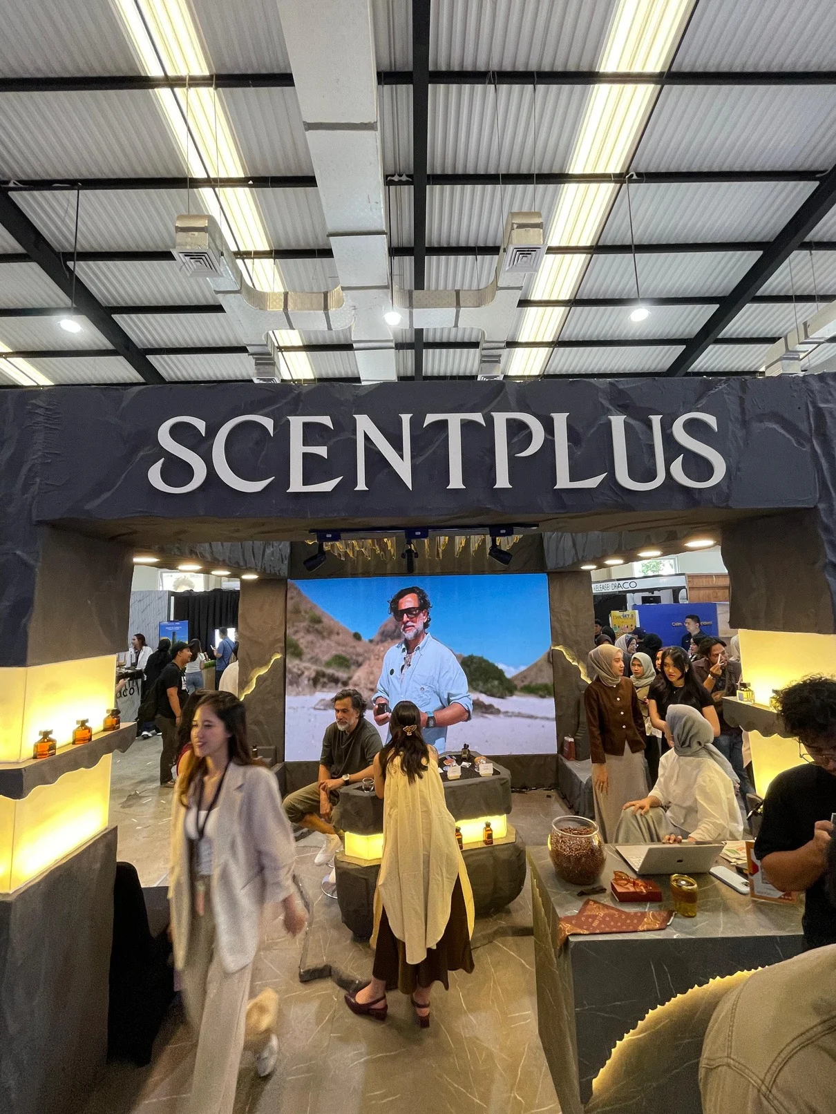 Scentplus Booth — project photograph